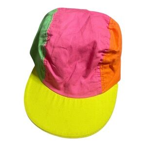 Vintage authentic 80s neon hat